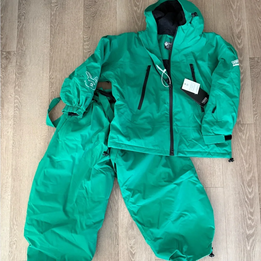 DOOREK Children's 3L Ski Suit For Boys And Girls, Insulated Waterproof Snow Suit